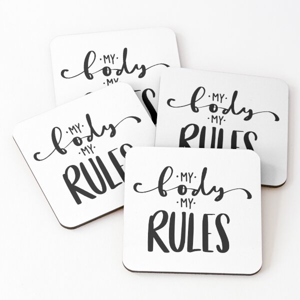 Item preview, My Body My Rules - For Pretty Curvy Girls designed and sold by shop4fun.