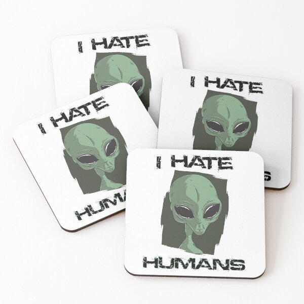 Item preview, i hate humans designed and sold by raps-crew.