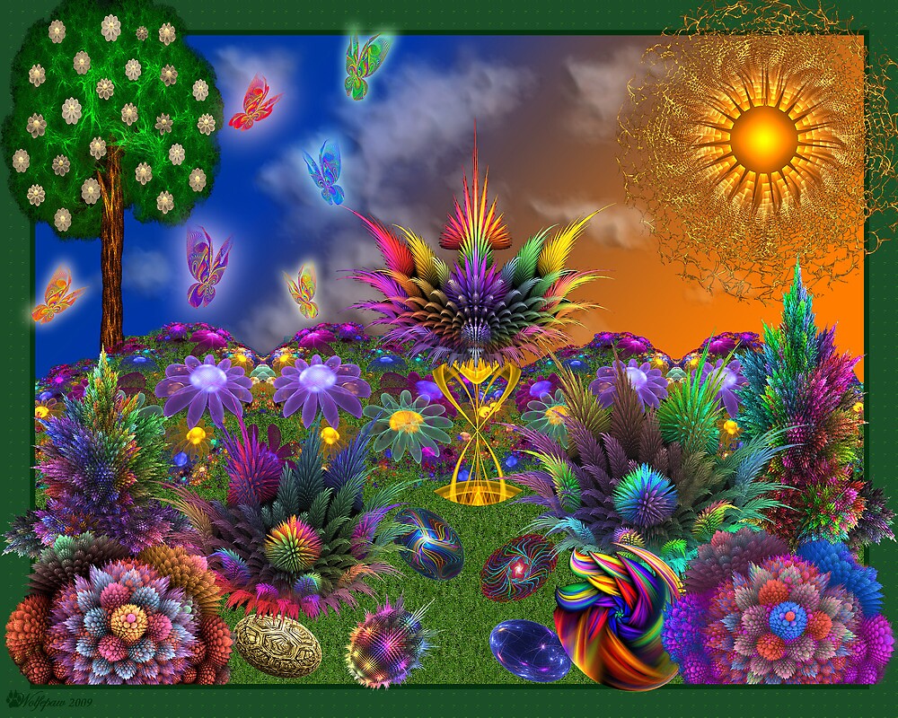 "Apo Rainbow Garden" by wolfepaw | Redbubble