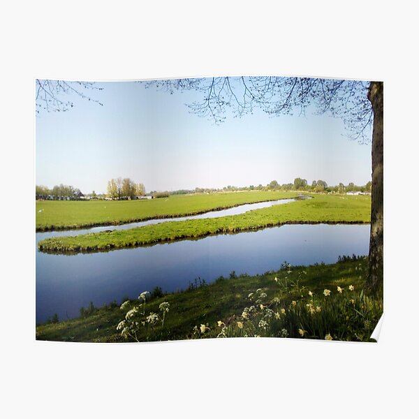 Osdorper Binnen Polder Zuid @}}- Poster