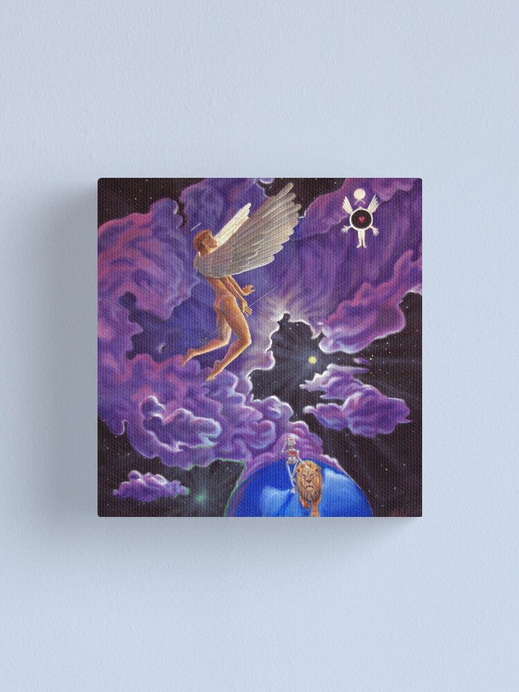 Angel Heart Space Lion Robot Canvas Print By Retinalkandy Redbubble Angel Heart Space Lion Robot Canvas Print By Retinalkandy Redbubble