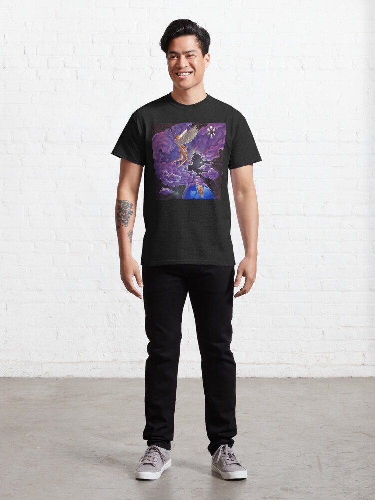 Alternate view of Angel heart space lion robot Classic T-Shirt