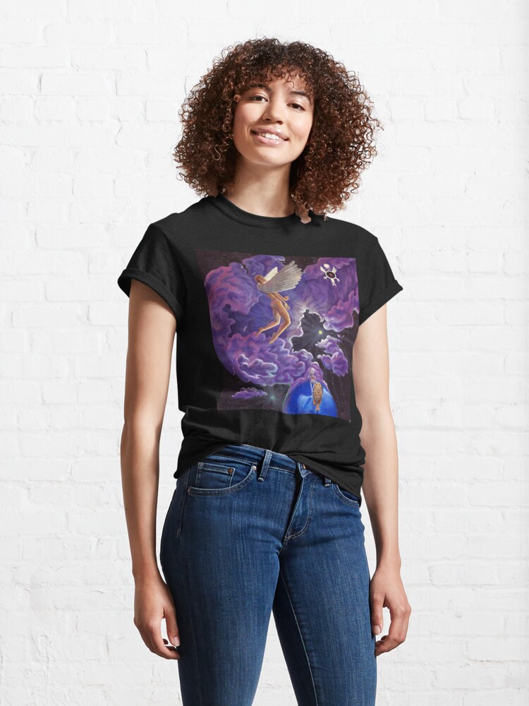Alternate view of Angel heart space lion robot Classic T-Shirt