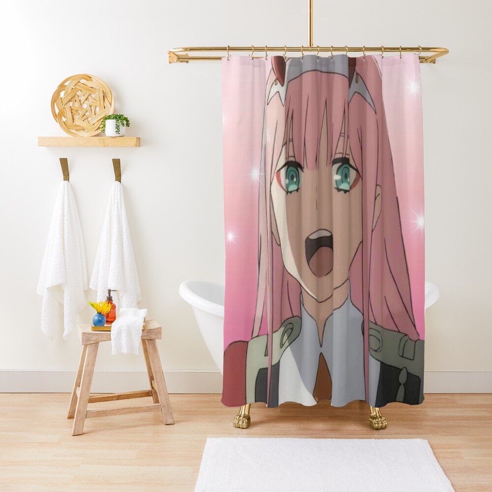 "Zero Two Darling in the FranXX" Shower Curtain for Sale by bacarr