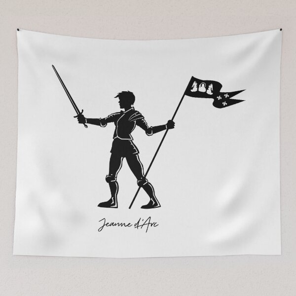Item preview, Joan of Arc silhouette dark designed and sold by Chris Ayers.