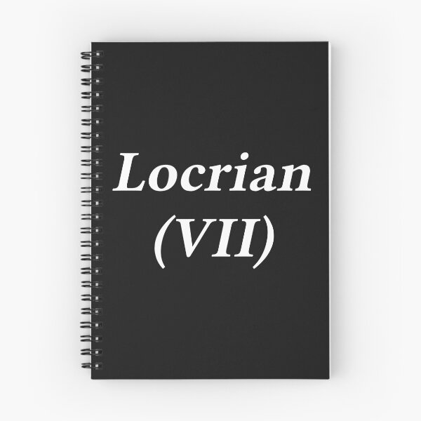 Item preview, Locrian of Greek Modes . designed and sold by shawaky.