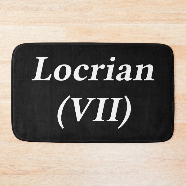 Item preview, Locrian of Greek Modes . designed and sold by shawaky.