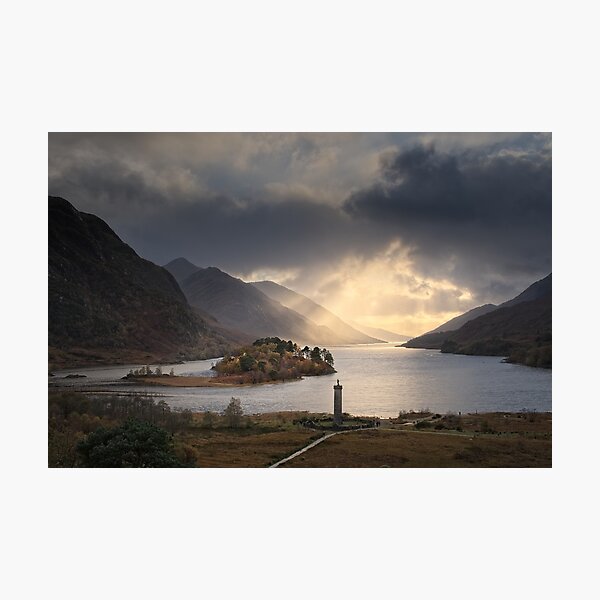 Item preview, Glenfinnan Monument & Loch Shiel, Highlands, Scotland designed and sold by AnitaLynne.