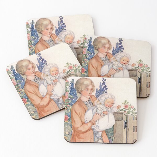 Item preview, Baby's Welcome by Anne Anderson designed and sold by vintage-art.