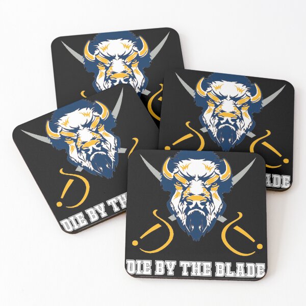 Item preview, Die by the Blade with text  designed and sold by ScapegoatPrints.