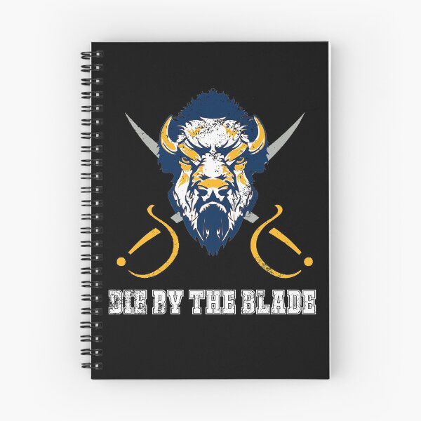 Item preview, Die by the Blade with text -distressed designed and sold by ScapegoatPrints.