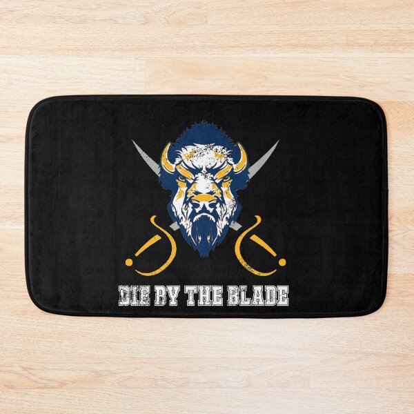 Item preview, Die by the Blade with text -distressed designed and sold by ScapegoatPrints.