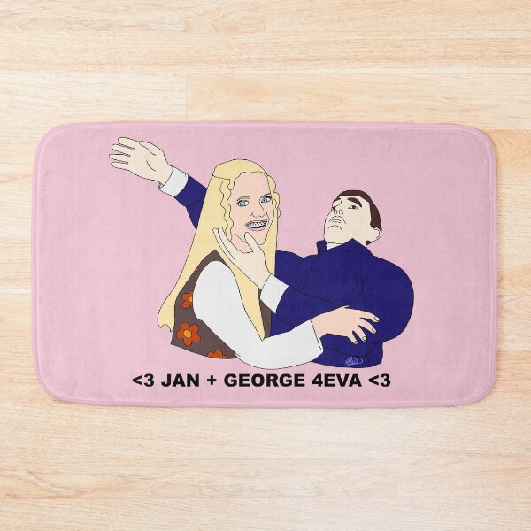 Item preview, Jan Brady Loves George Glass designed and sold by thecompassrose.