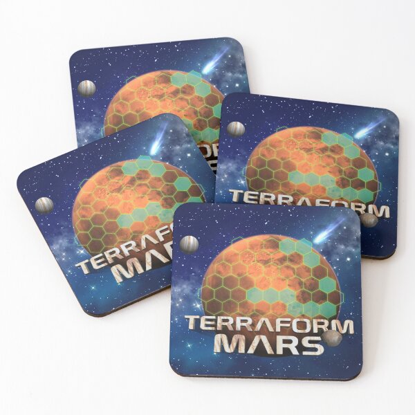 Item preview, Terraforming Mars - Hexes designed and sold by Micah Burke.