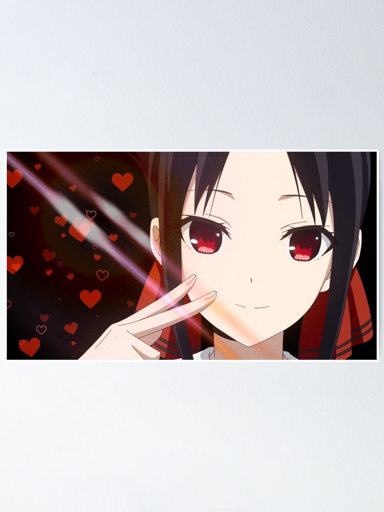 Kaguya Shinomiya Kaguya Sama Love Is War Poster By Bacarr Redbubble