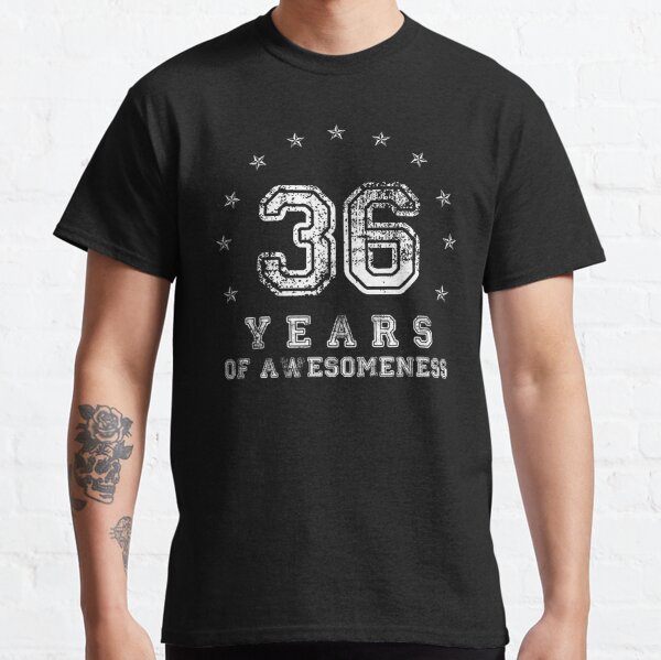 playeras personalizadas de 40 años