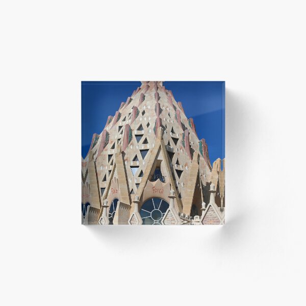 Sagrada 3 Acrylic Block