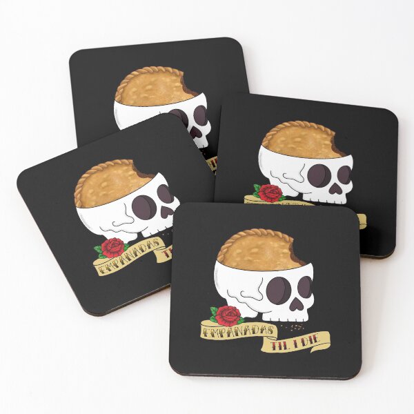 Item preview, Divertido Empanada Latino Tatuaje Inspirado Calavera Foodie designed and sold by Francielandia.