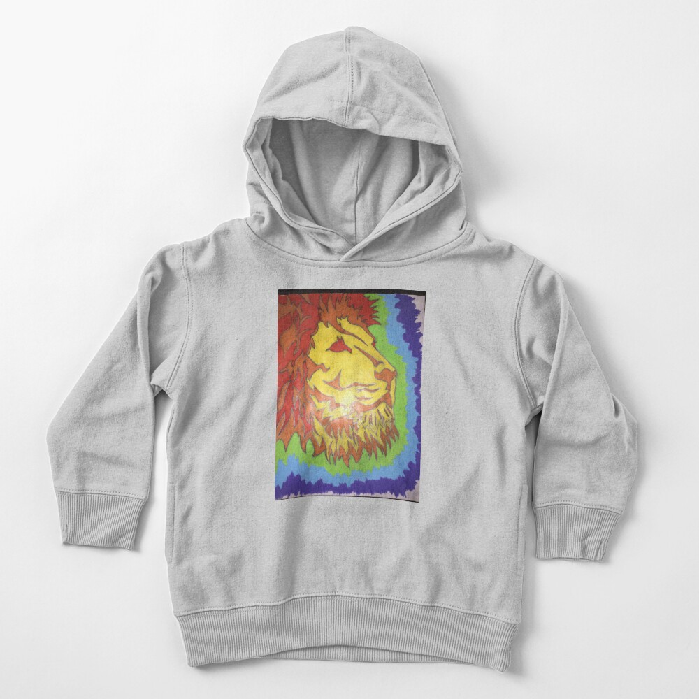 rainbow lion hoodie