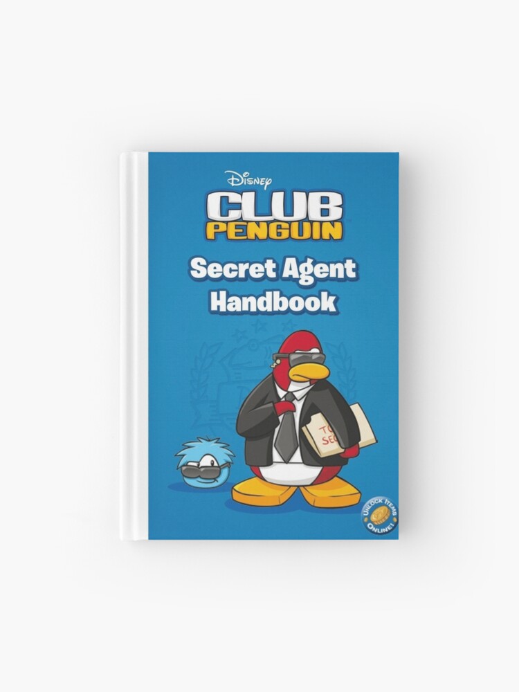 Cuaderno de tapa dura «manual de agente secreto de club penguin» de  LaurenSwiffin | Redbubble