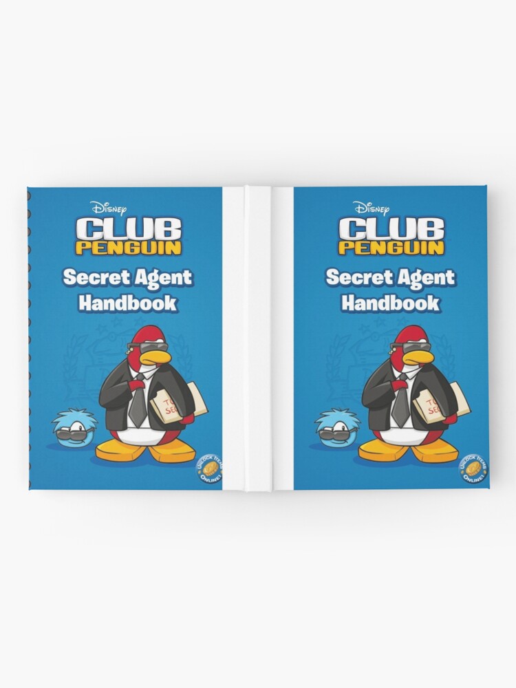Cuaderno de tapa dura «manual de agente secreto de club penguin» de  LaurenSwiffin | Redbubble