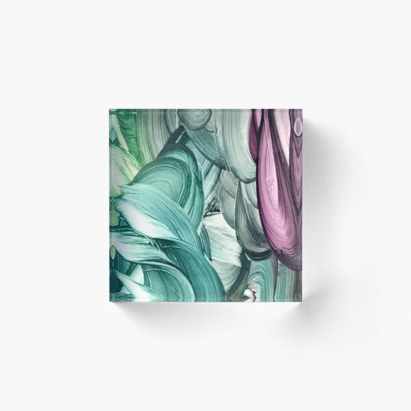 Mermaids X Acrylic Block