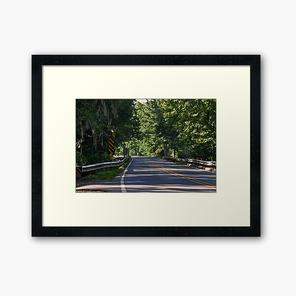 Seven Bridges Road Framed Art Print