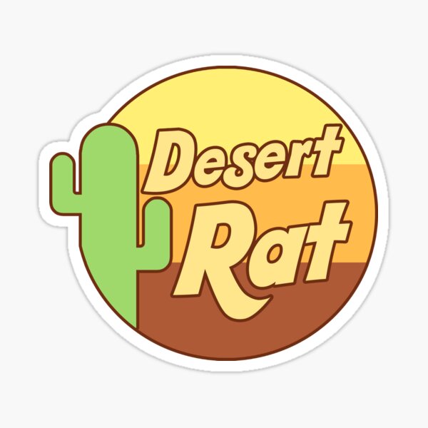 Desert Rat Sticker
