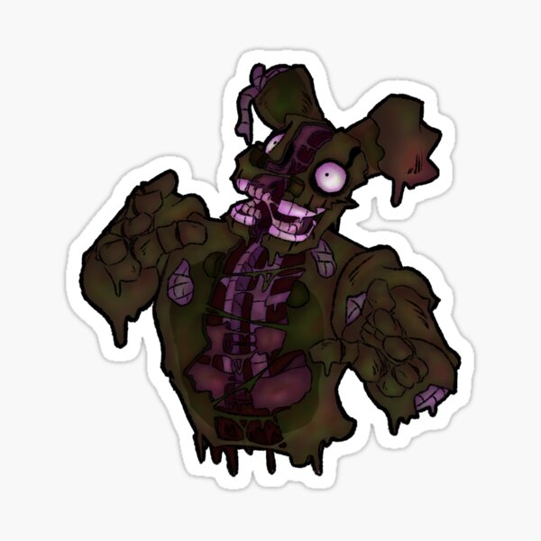 Happiest Day FNAF 3 Minigames Sticker for Sale by EdgeL0rd101