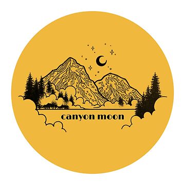 Canyon discount moon tapestry