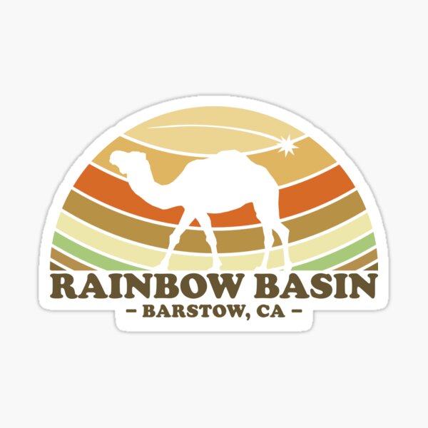 Rainbow Basin Sticker
