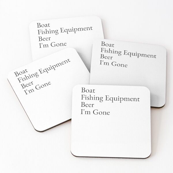 Item preview, Boat Fishing Equipment Beer I'm Gone designed and sold by Tru-Bless Properties.