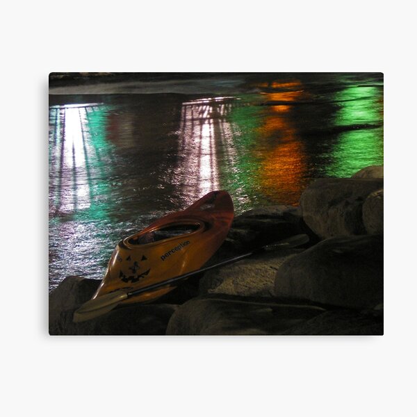 Kayak-o-lantern Canvas Print