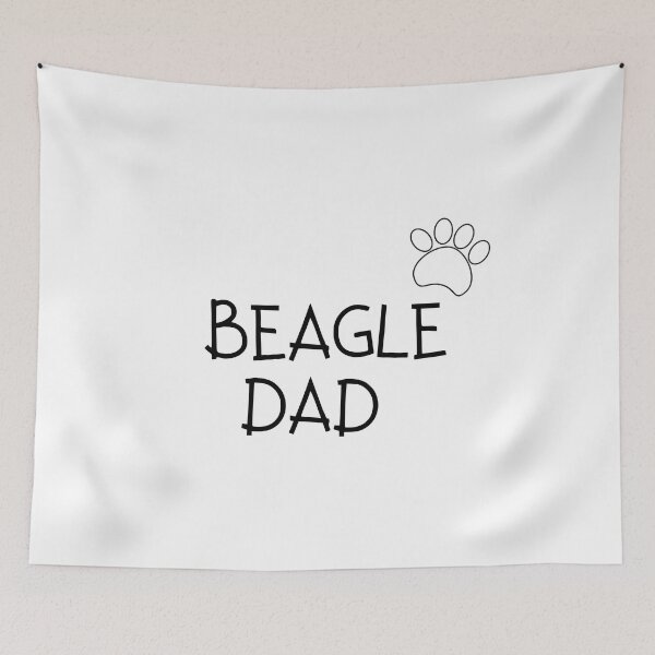 Item preview, Beagle Dad (Black) designed and sold by fresh-princess.