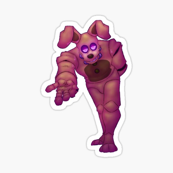 Bunny Maid William Afton Sticker for Sale by alanawdoesart