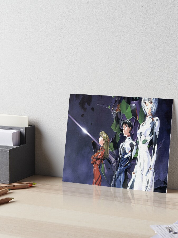 Neon Genesis Evangelion Manga Art Board Print for Sale by GeeknGo