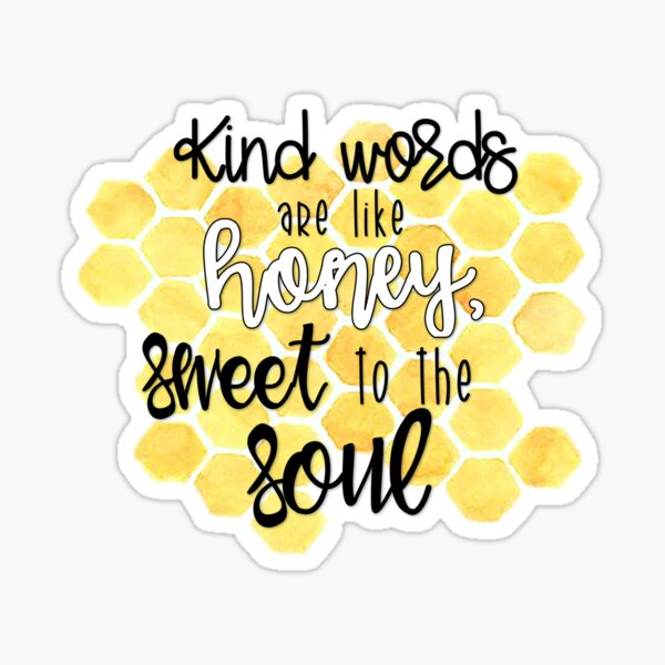 Kind Words Sticker