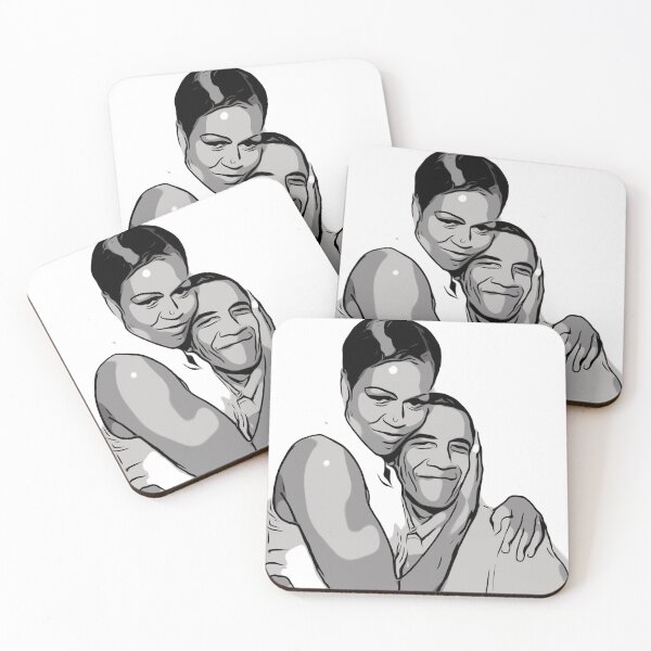 Item preview, Michelle and Barack Obama designed and sold by rachelfredman.