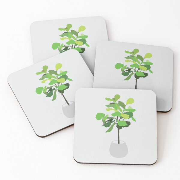 Item preview, Cute Fiddle Fig Leaf Plant designed and sold by Tara R.