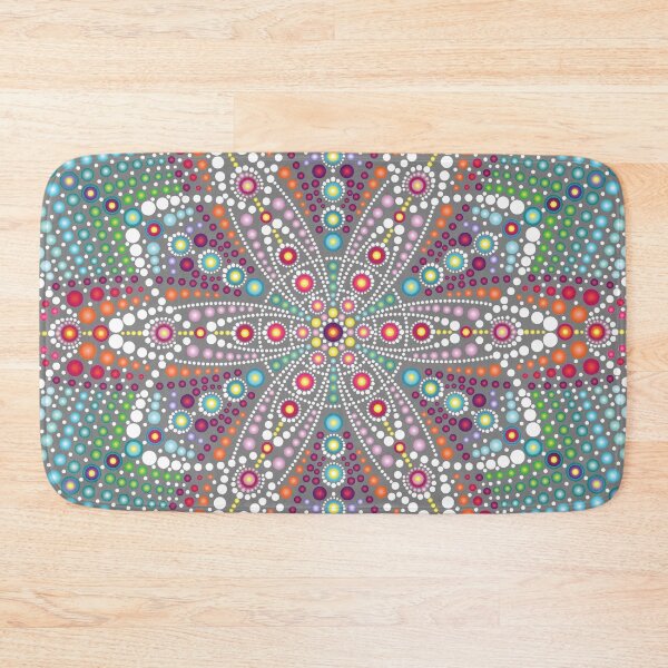 Item preview, Dots Flower Mandala Art Design designed and sold by mandalaspot.