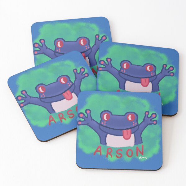 Item preview, Arson Frog - Tik Tok Meme designed and sold by ellimcq.