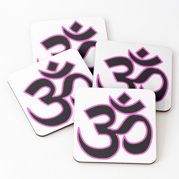Item preview, Om Symbol - Pink designed and sold by Awgie-Dawg.