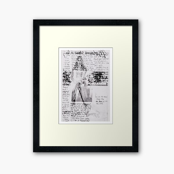 Fashion X-ray Framed Art Print