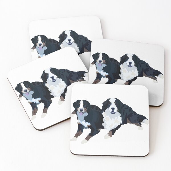 Item preview, Bernese Mountain Dogs  designed and sold by Molanderart.