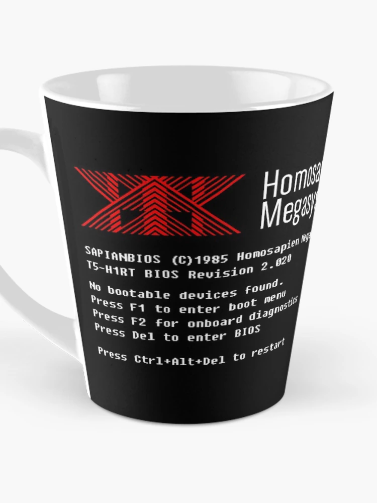 Thumbnail 3 of 4, Coffee Mug, No bootable devices found [Roufxis-Rb] designed and sold by RoufXis.
