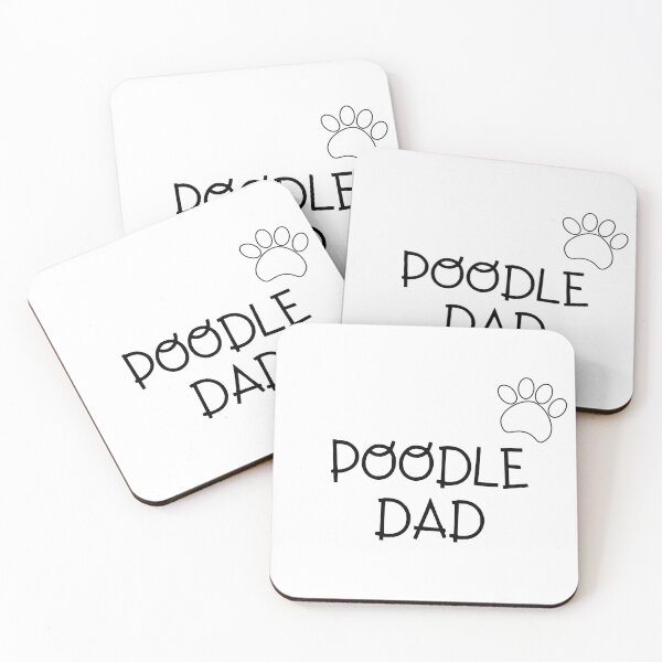 Item preview, Poodle Dad (Black) designed and sold by fresh-princess.