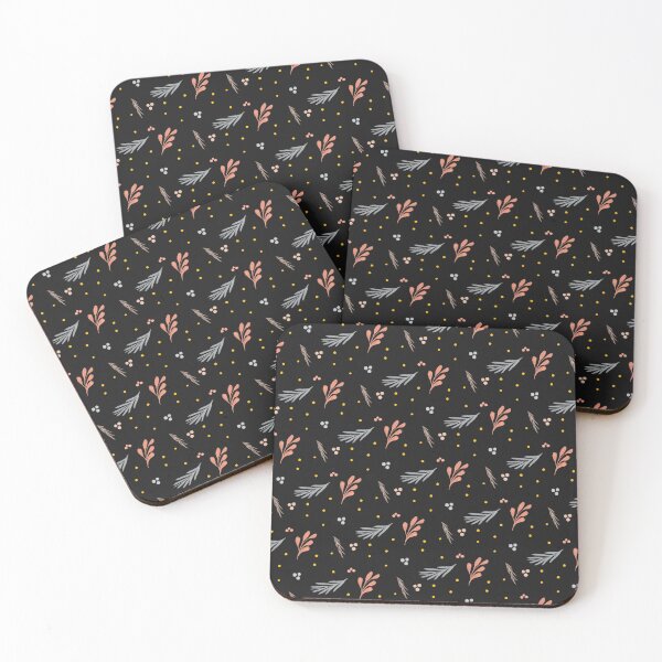 Item preview, Painterly pattern on dark background designed and sold by Ilze Lucero.