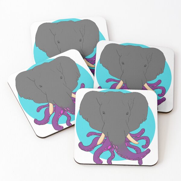 Item preview, Elephant to Octopus Artwork designed and sold by tomfewings.