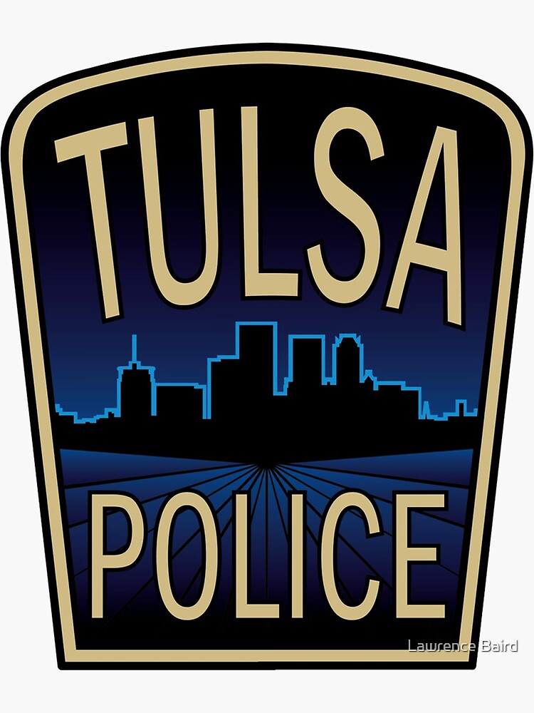 "Tulsa Oklahoma Police Department" Sticker for Sale by Lawrence Baird