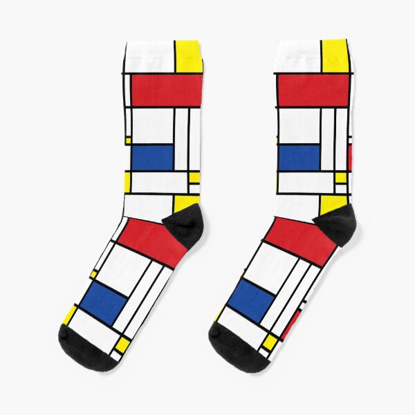 Aperçu de l'œuvre Mondrian Minimaliste De Stijl Art Moderne © fatfatin créée et vendue par fatfatin.